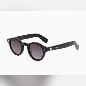 Carolina Lemke Sonic Black Sunglasses with Box, Case, and Cloth